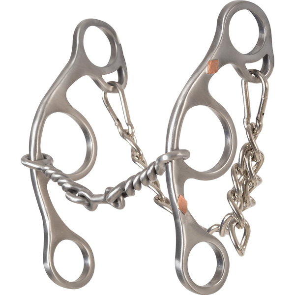 Diamond Short Shank - Twisted Wire Dog Bone – Ropes and Tack