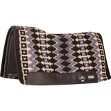 Shock Guard Blanket Top Saddle Pad, 3/4-inch Thick Black-Blue