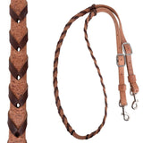 Latigos Laced Barrel Reins