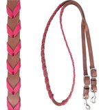 Latigos Laced Barrel Reins