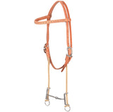 Loomis Smooth Snaffle Gag with Browband Headstall