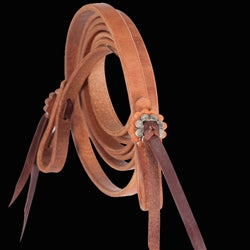 Relentless Harness Quick Change Roping Reins-5/8
