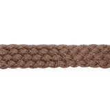 WIDE NOSE FLAT BRAID HALTER AND LEADROPE